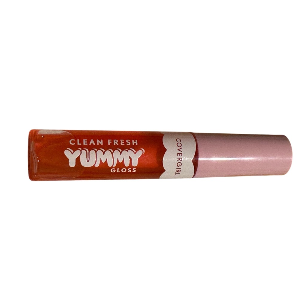 Covergirl Clean Fresh Yummy Gloss 450But First A Cosmo Orange Red Lip Gloss 10ml
